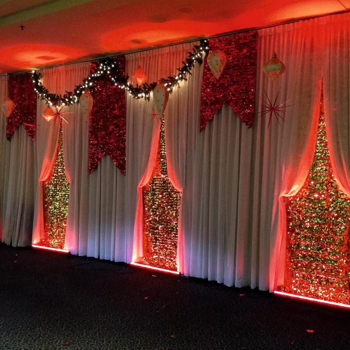 DecoWoerner Feuille D'optique Découpée Métallisée 90 Cm De Large,