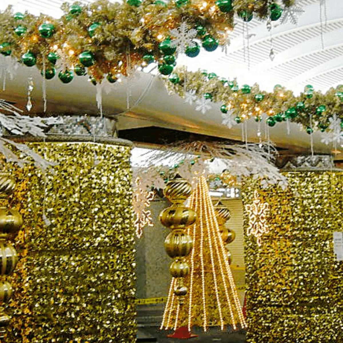 DecoWoerner Feuille D'optique Découpée Métallisée 90 Cm De Large,