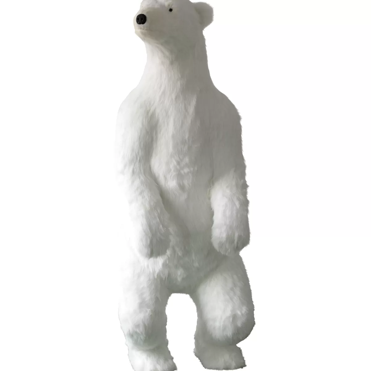 DecoWoerner Figure Animale Grandeur Nature D'un Ours Polaire, Haut. 190 Cm