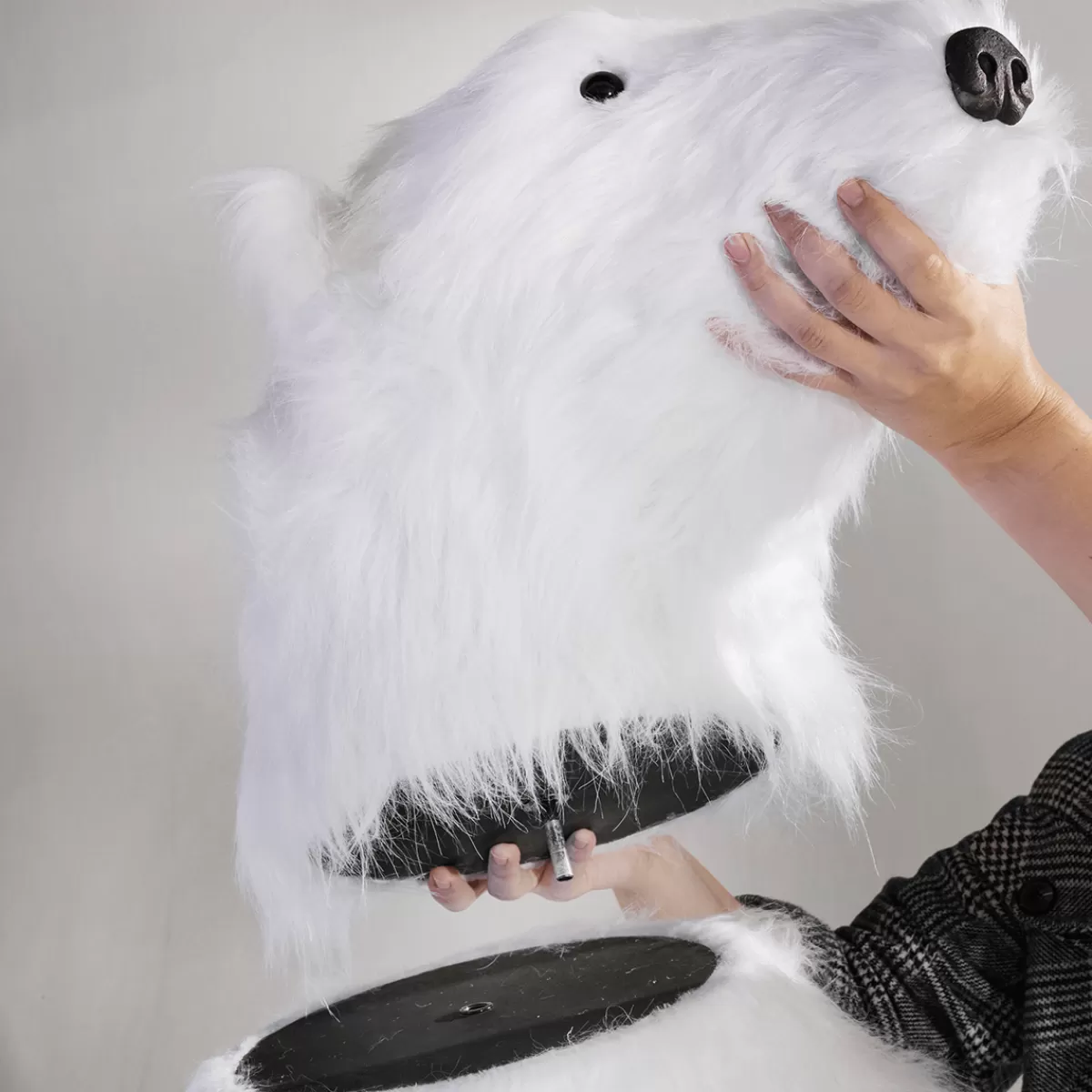 figure_animale_grandeur_nature_dun_ours_polaire_haut_190_cm_3.webp DecoWoerner Figure Animale Grandeur Nature D'un Ours Polaire, Haut. 190 Cm