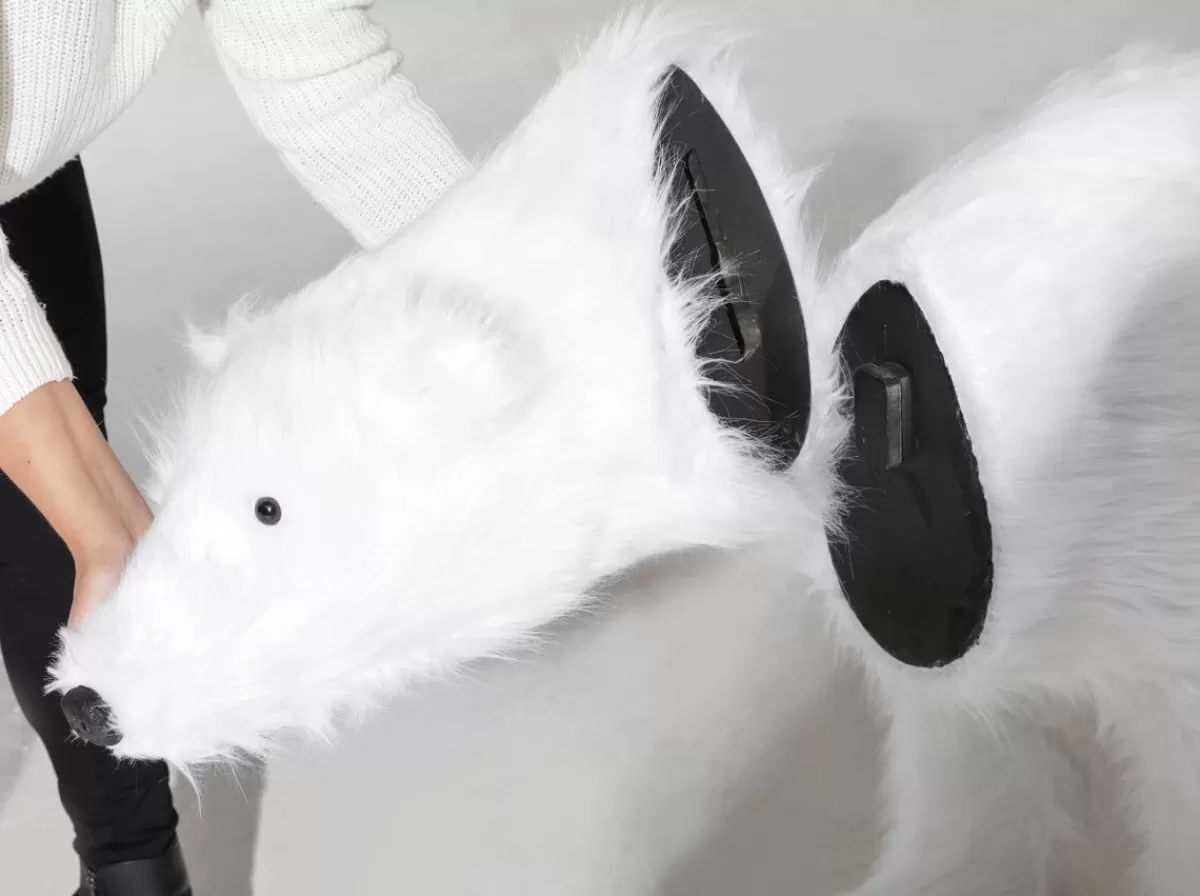 figure_animale_grandeur_nature_dun_ours_polaire_haut_90cm_6.webp DecoWoerner Figure Animale Grandeur Nature D'un Ours Polaire, Haut. 90cm