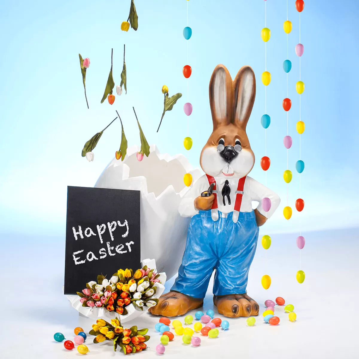 figurine_dco_lapin_de_pques_bleu_39_cm_7.webp DecoWoerner Figurine Déco Lapin De Pâques , 39 Cm