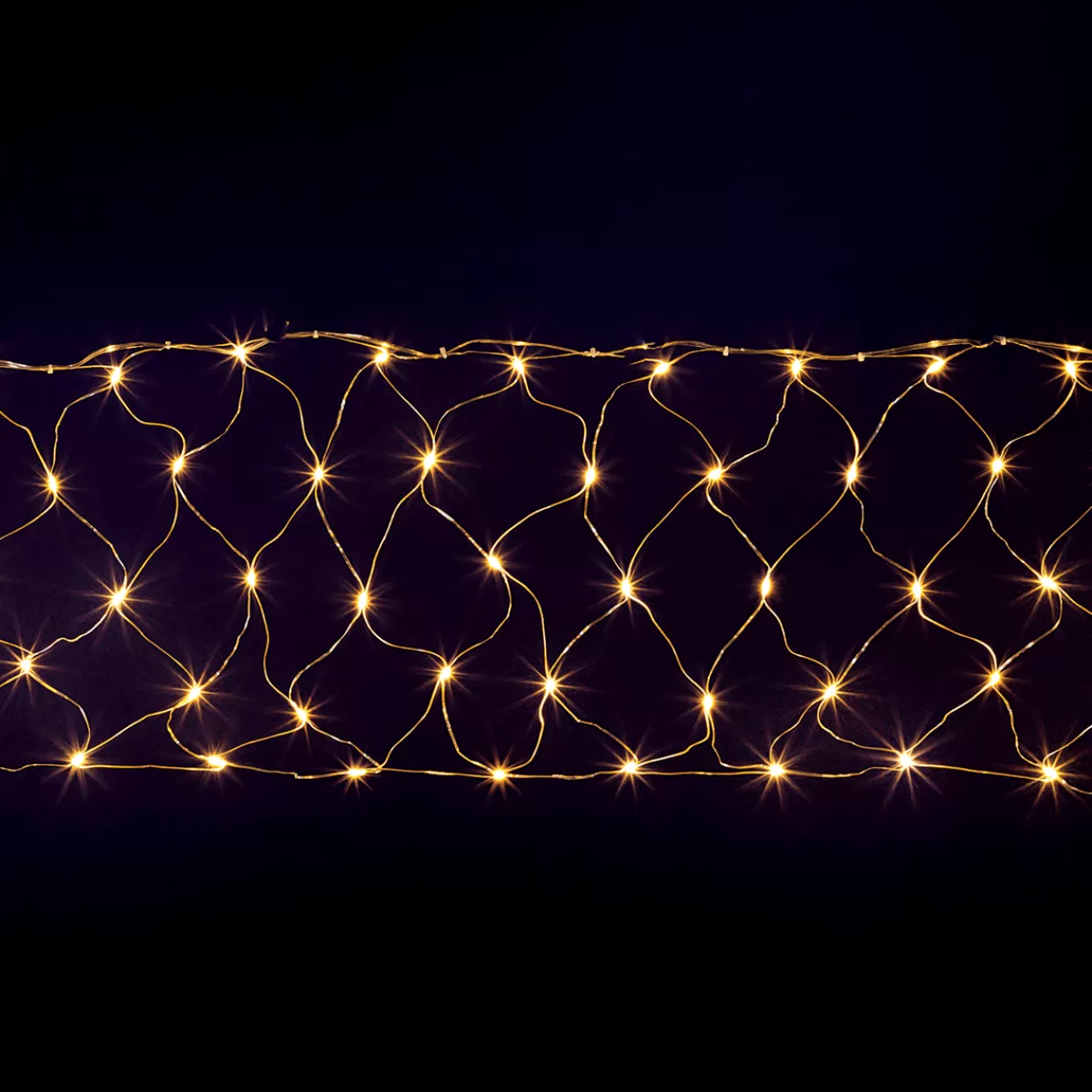 DecoWoerner Filet Lumineux à LED, Câble , LED Chaude, 350 X 30 Cm