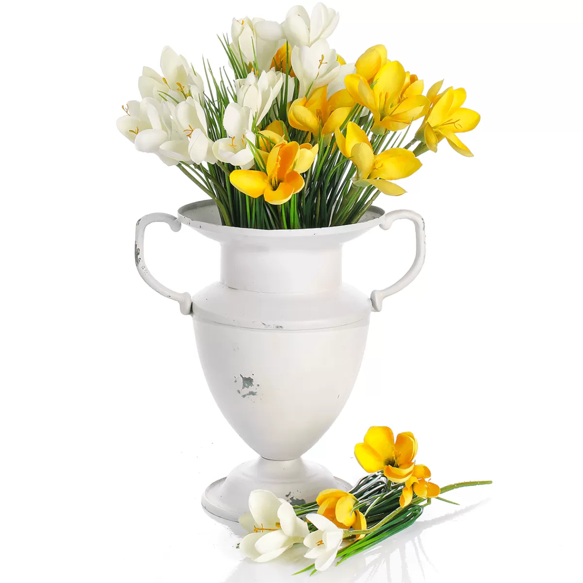 DecoWoerner Fleurs Artificielles De Crocus, Set De 5, 30 X 10 Cm (hxl)