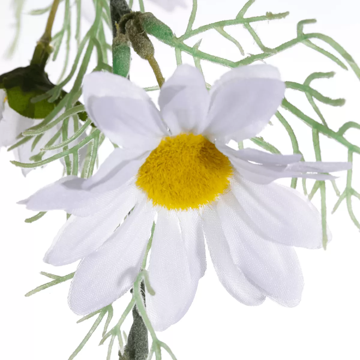 DecoWoerner Guirlande Artificielle De Marguerites 14 X 180 X 8 Cm (l X L X H)