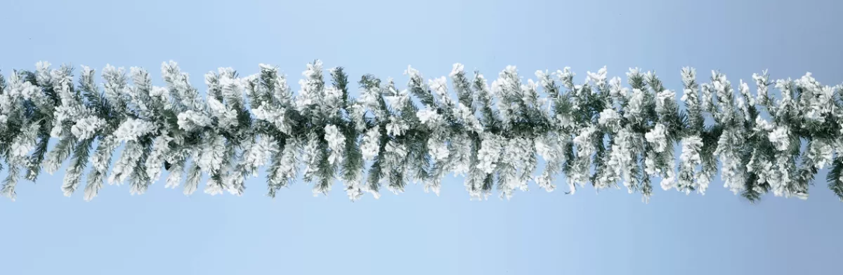 guirlande_de_sapin_floque_270_cm__30_cm_4-1.webp DecoWoerner Guirlande De Sapin Floquée, 270 Cm, Ø 30 Cm