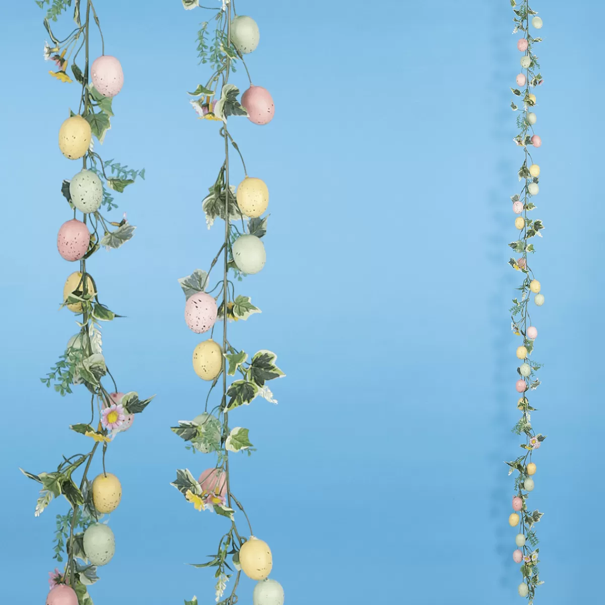 DecoWoerner Guirlande D'œufs De Pâques Artificielle En Couleurs Pastel 180 Cm