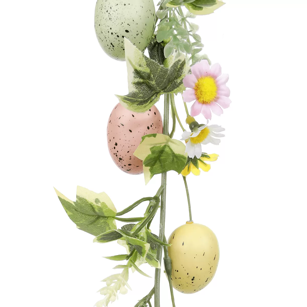 DecoWoerner Guirlande D'œufs De Pâques Artificielle En Couleurs Pastel 180 Cm