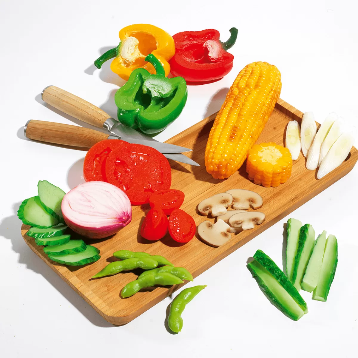 haricots_verts_aliment_factice_10_pces_6.webp DecoWoerner Haricots s Aliment Factice, 10 Pces