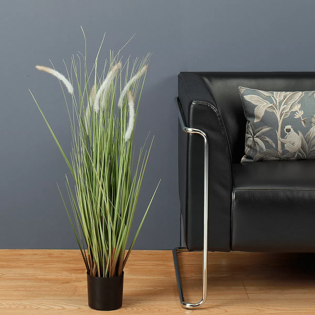 herbe__lampions_dcorative_en_pot_noir_90_cm_3.webp DecoWoerner Herbe à Lampions Décorative En Pot Noir 90 Cm