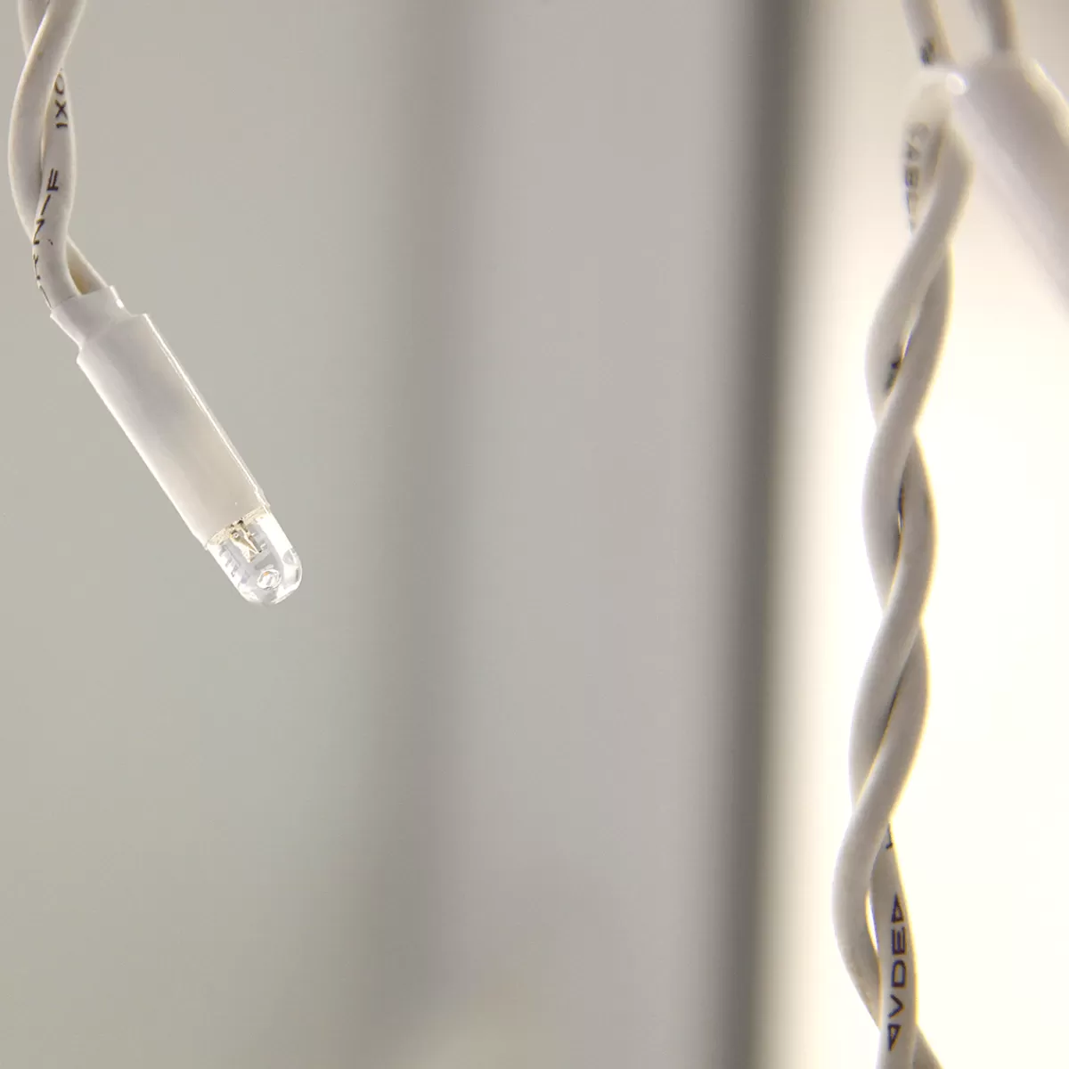 DecoWoerner Icicle-Light Professionnel à LED Clignotant Système IP67, 114 LED, 300 X 50 Cm