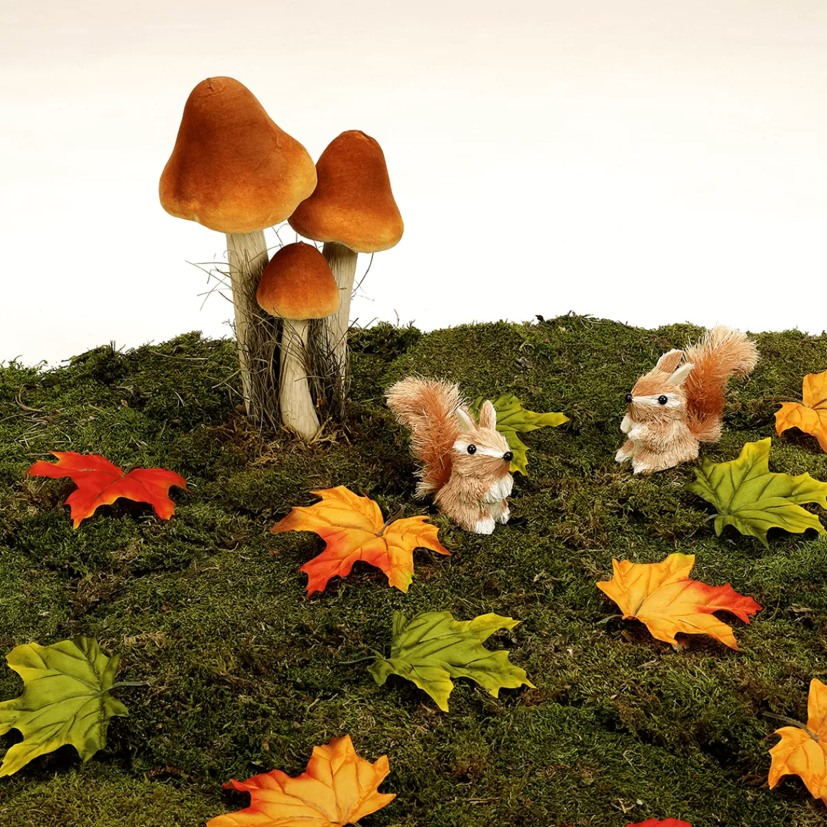 DecoWoerner Kit De Décoration D'automne écureuil Dans La Forêt