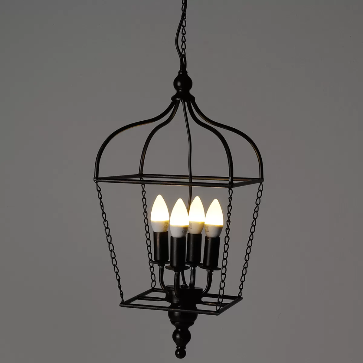 DecoWoerner Lampe à Suspendre En Métal Vintage