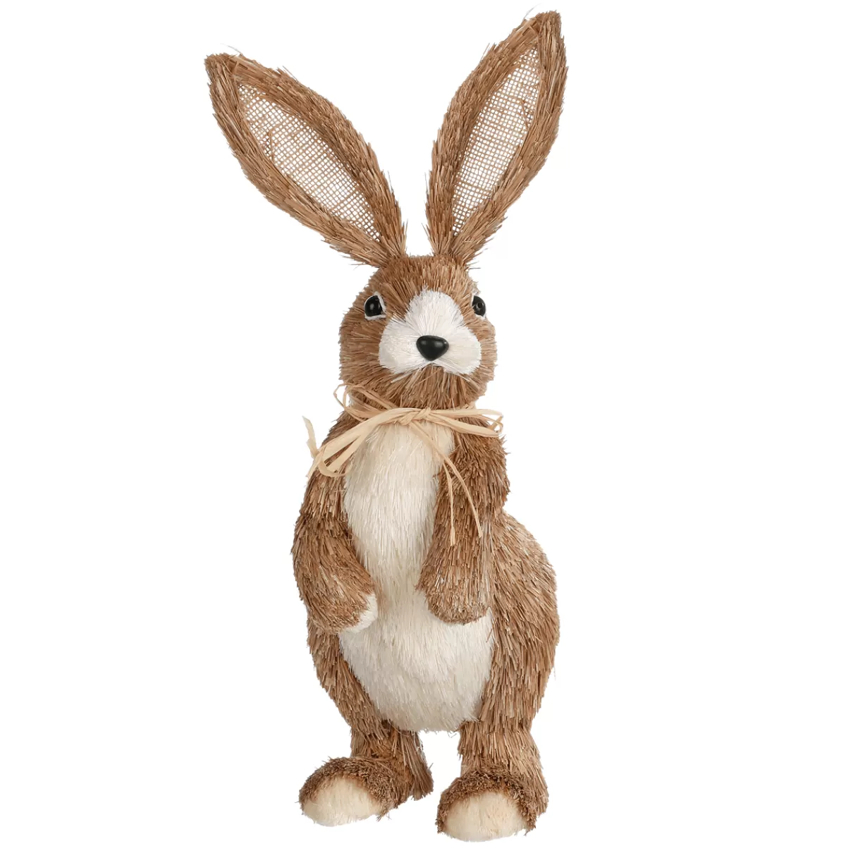 DecoWoerner Lapin De Pâques Décoratif, Brun, 40 Cm De Haut