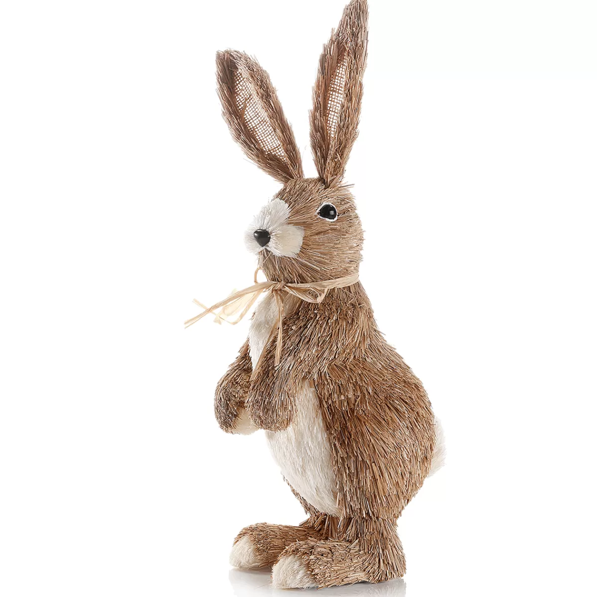 DecoWoerner Lapin De Pâques Décoratif, Brun, 40 Cm De Haut