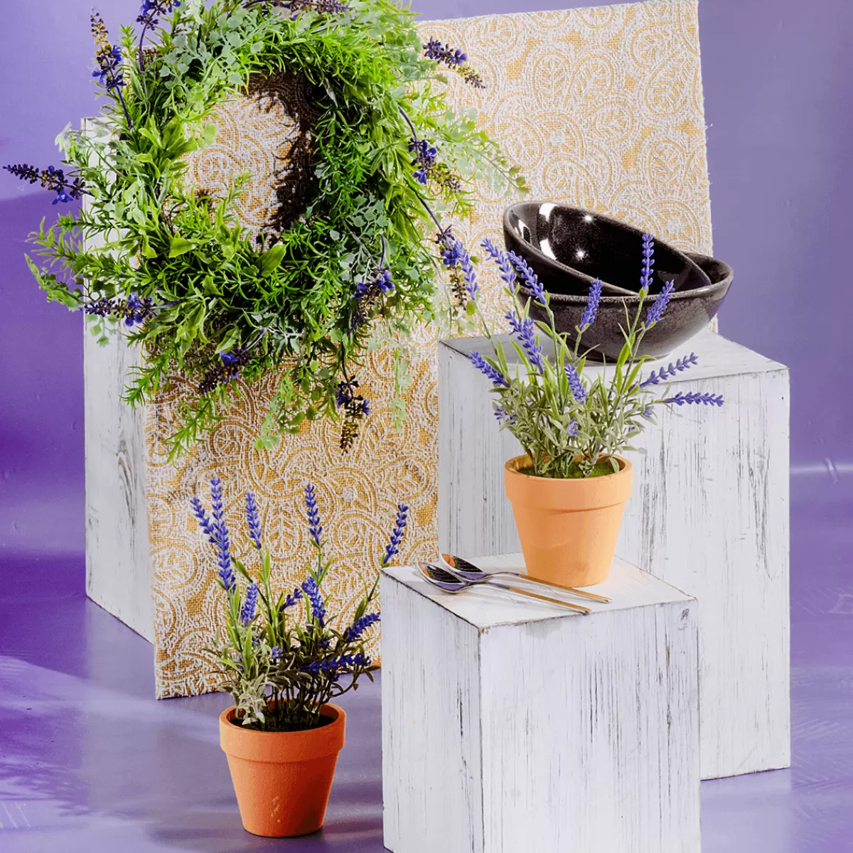 lavande_dco_en_pot_23_cm_3.webp DecoWoerner Lavande Déco En Pot, 23 Cm
