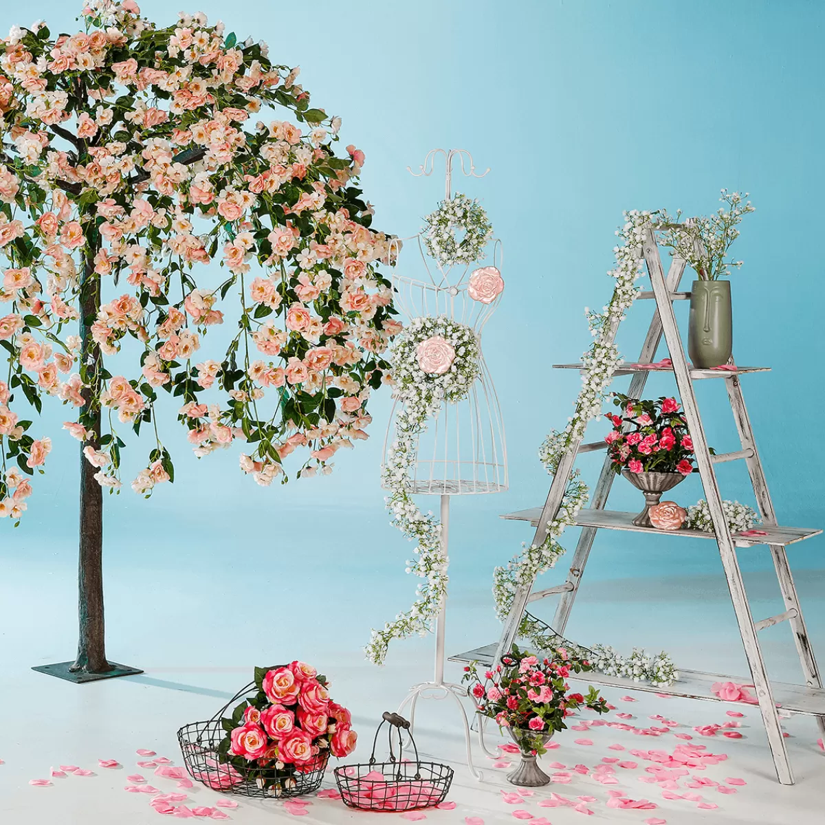 le_rosier_artificiel_blancros_210_cm_7.webp DecoWoerner Le Rosier Artificiel Blanc/rosé, 210 Cm