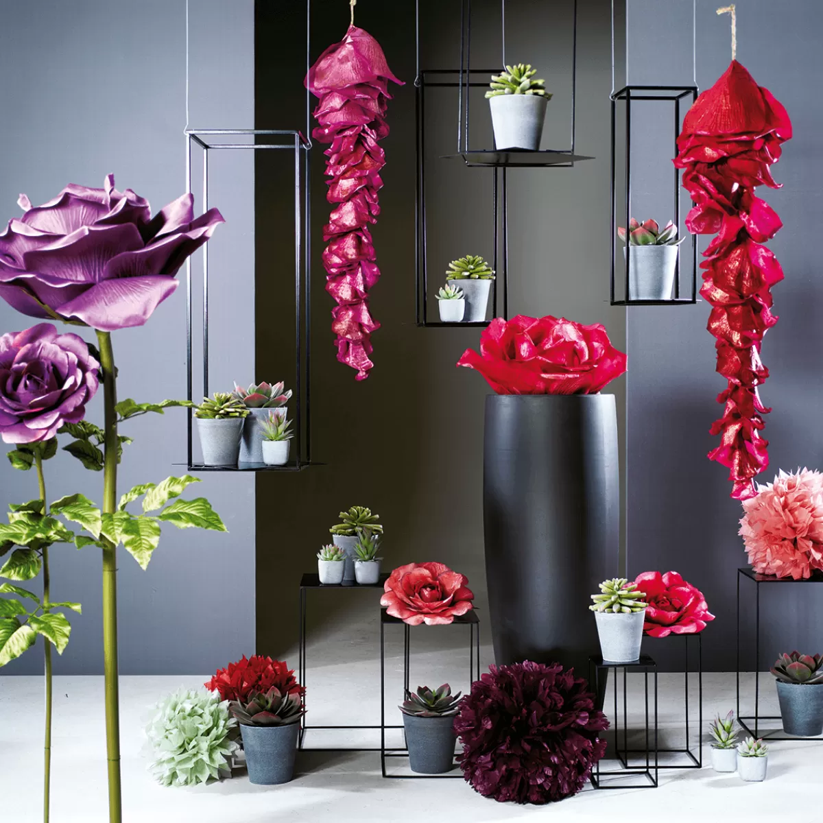 lot_de_tables_en_mtal_noires_4_pces_7.webp DecoWoerner Lot De Tables En Métal es 4 Pces