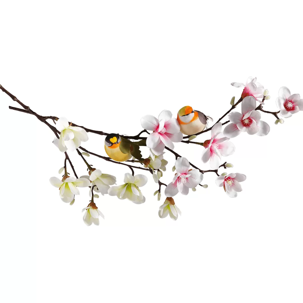 noble_branche_de_magnolia_artificielle_blanco_verde_100_cm_6.webp DecoWoerner Noble Branche De Magnolia Artificielle, o Verde, 100 Cm