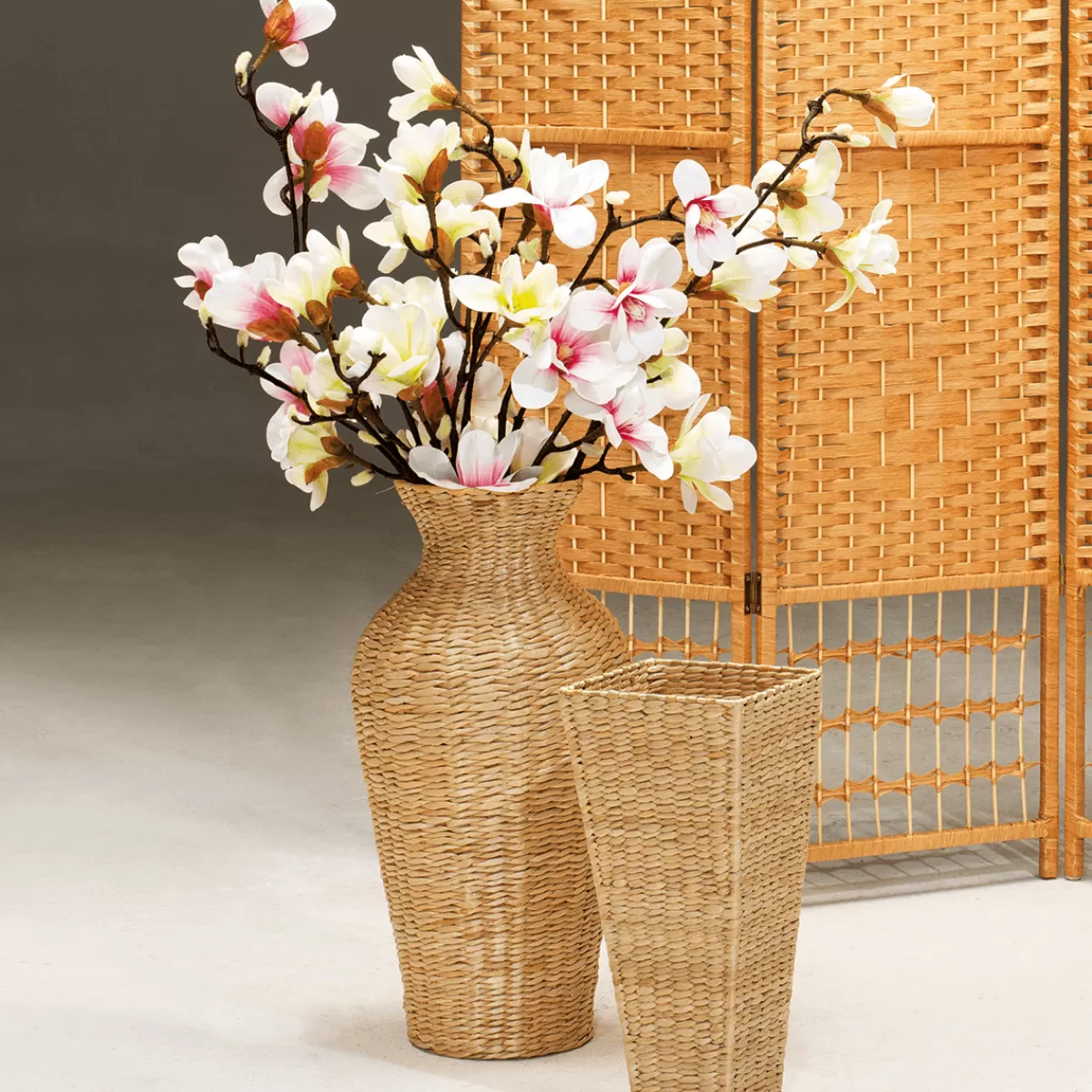 noble_branche_de_magnolia_artificielle_blanco_verde_100_cm_9.webp DecoWoerner Noble Branche De Magnolia Artificielle, o Verde, 100 Cm