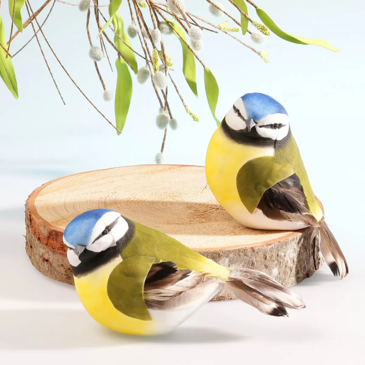 oiseau_de_dcoration_bleu_vert_jaune_19_cm_4.webp DecoWoerner Oiseau De Décoration Vert Jaune 19 Cm