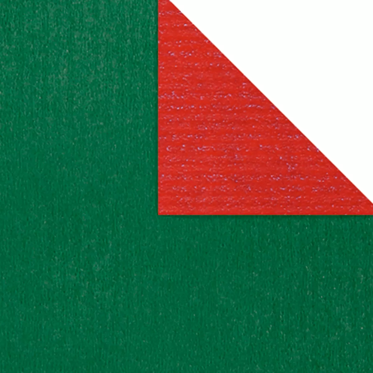 DecoWoerner Papier Cadeau Bicolor Rouleau Rouge 50 Cm X 50 M