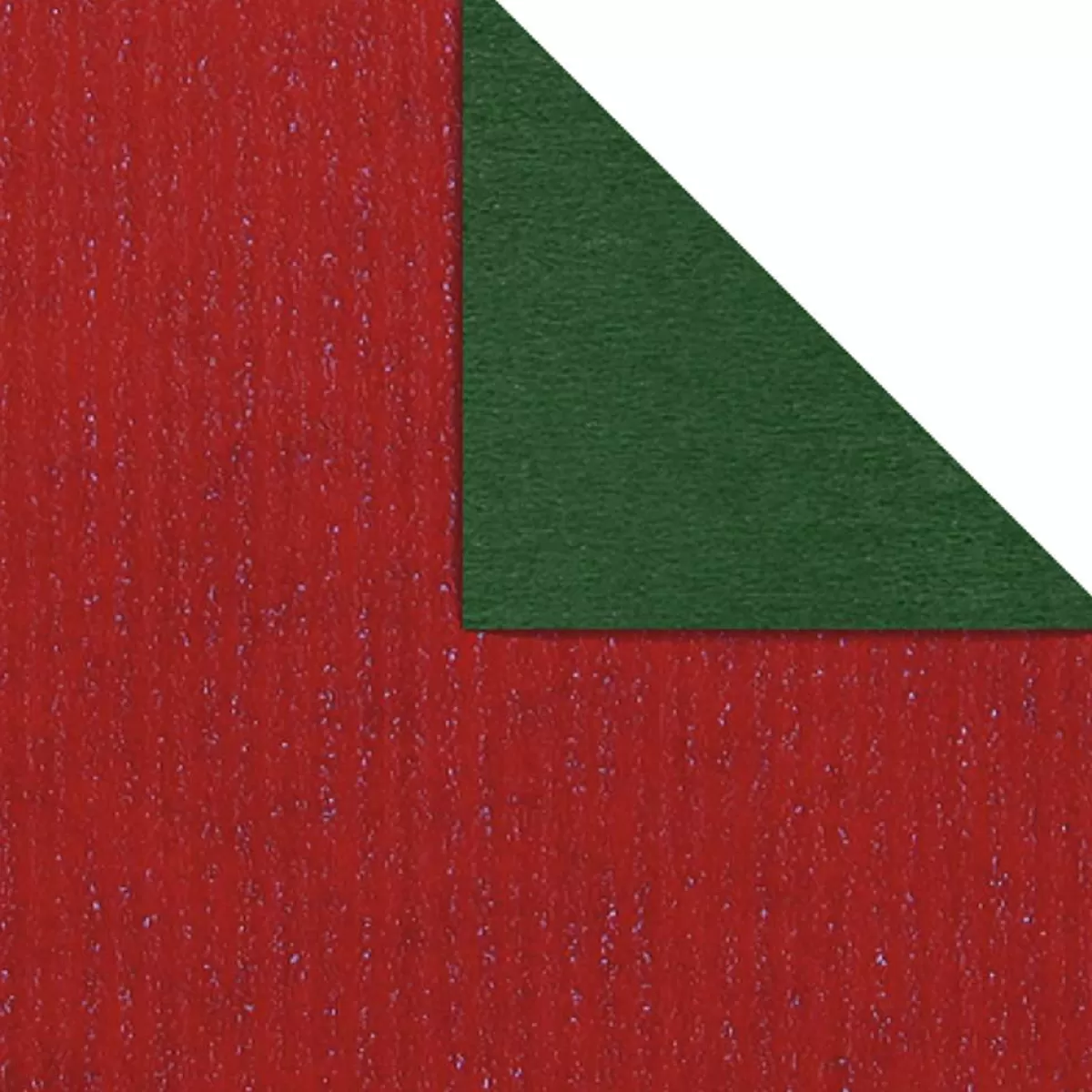 DecoWoerner Papier Cadeau Bicolore 70 Cm, 100 M, Foncé/rouge