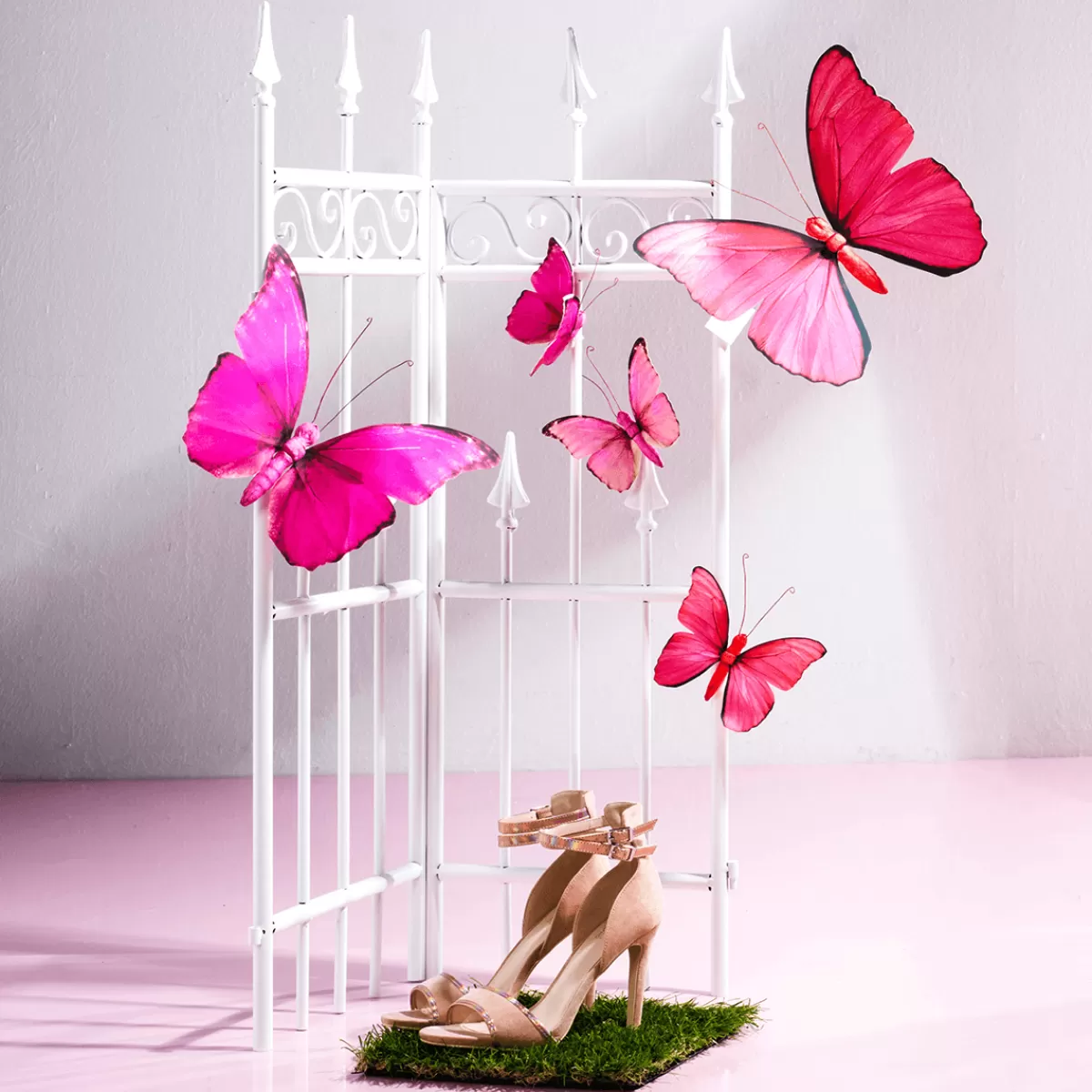 papillon_dco_pink_50_cm_3.webp DecoWoerner Papillon Déco Pink, 50 Cm