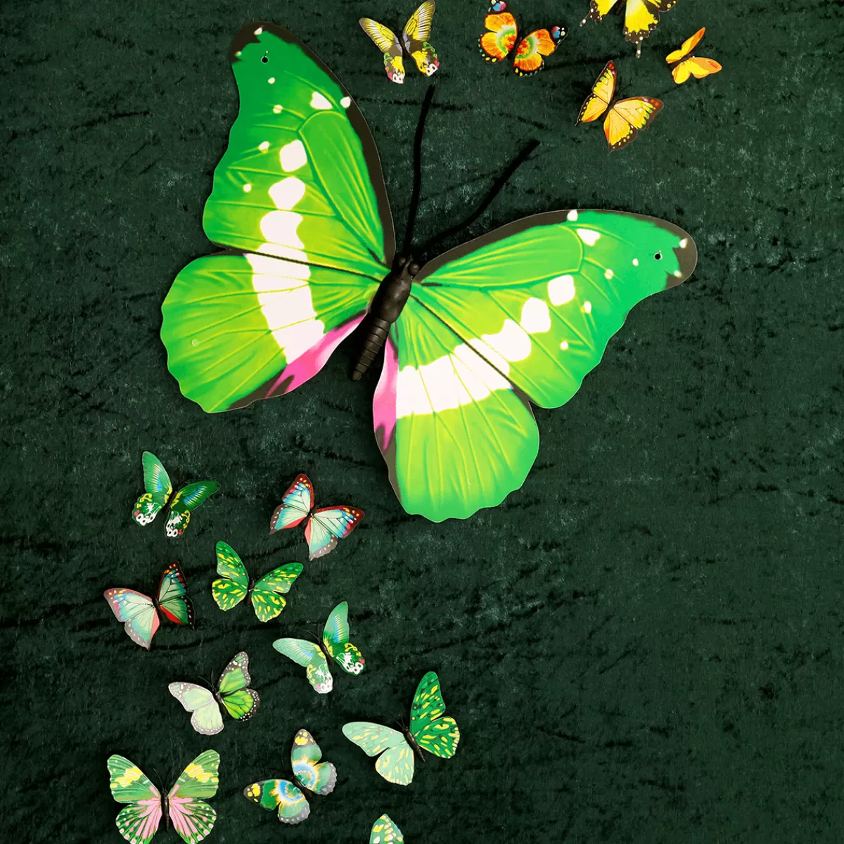 papillons_dco_verts_40_cm_3_pces_5.webp DecoWoerner Papillons Déco s 40 Cm 3 Pces