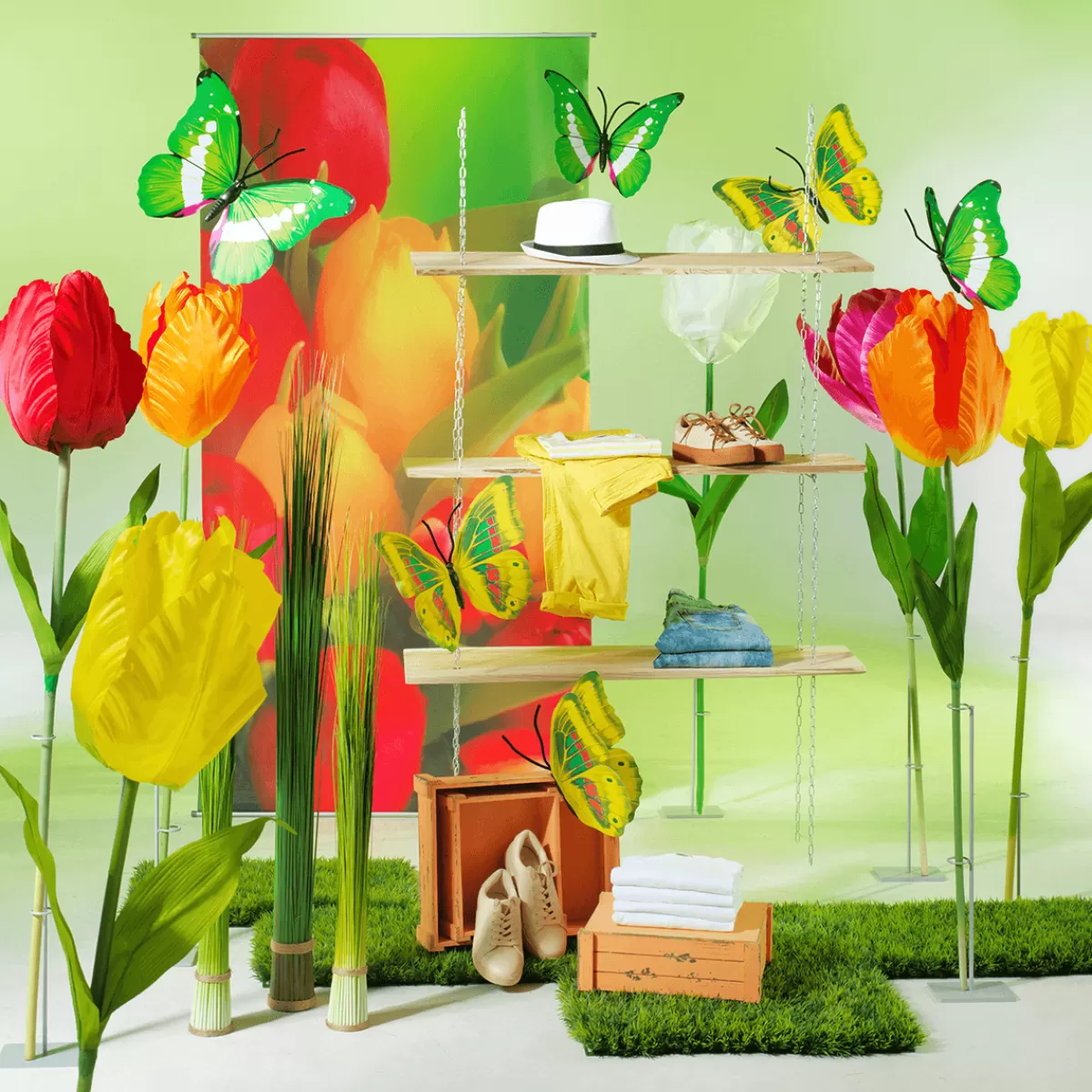 papillons_dco_verts_40_cm_3_pces_6.webp DecoWoerner Papillons Déco s 40 Cm 3 Pces