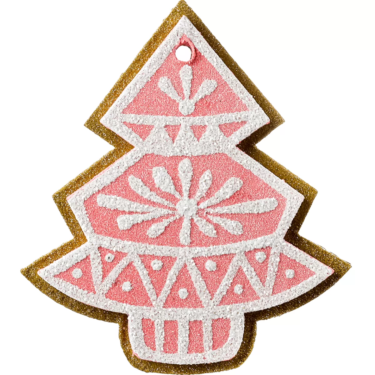 DecoWoerner Pendentif De Noël Pain D'épices Sapin 13 Cm 4 Pièces