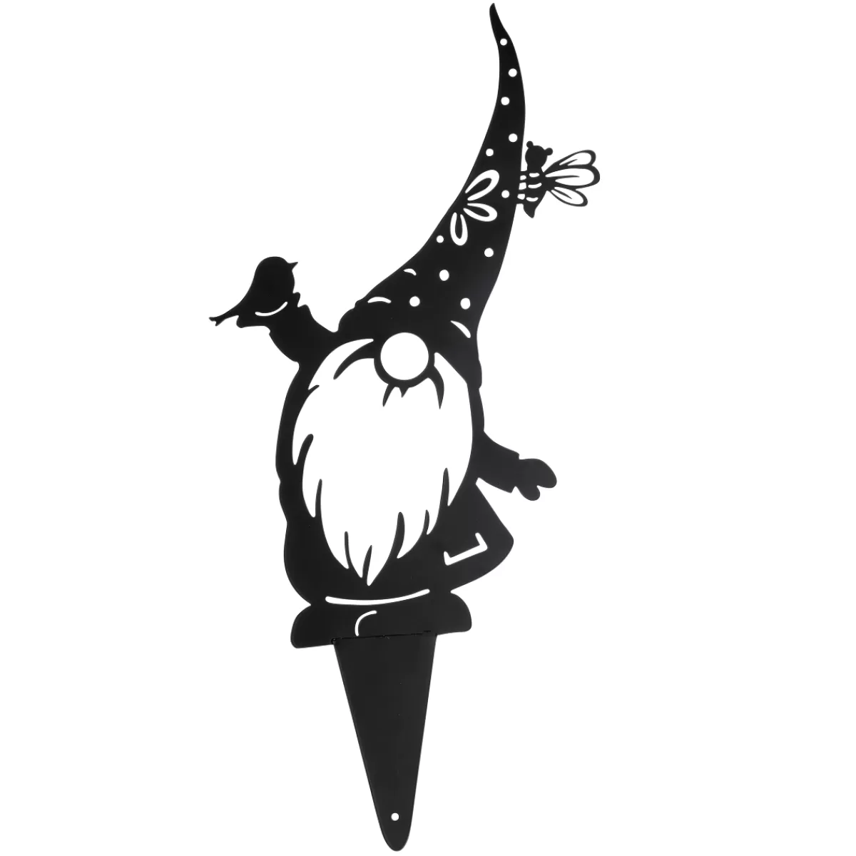 DecoWoerner Piquet De Terre Nain En Métal, , 50 Cm De Haut