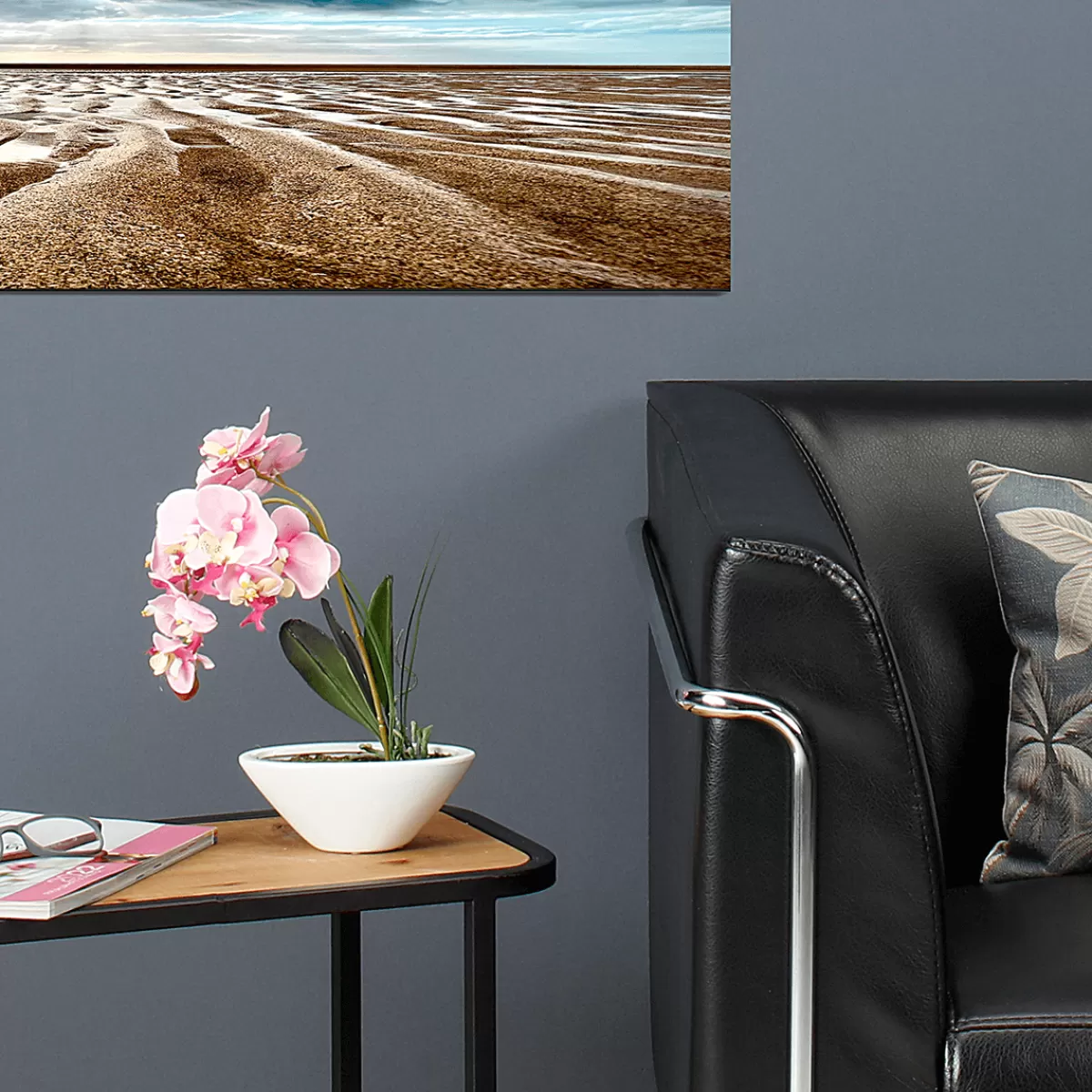 plante_artificielle_orchide_en_pot_rose_28_cm_3.webp DecoWoerner Plante Artificielle Orchidée En Pot , 28 Cm