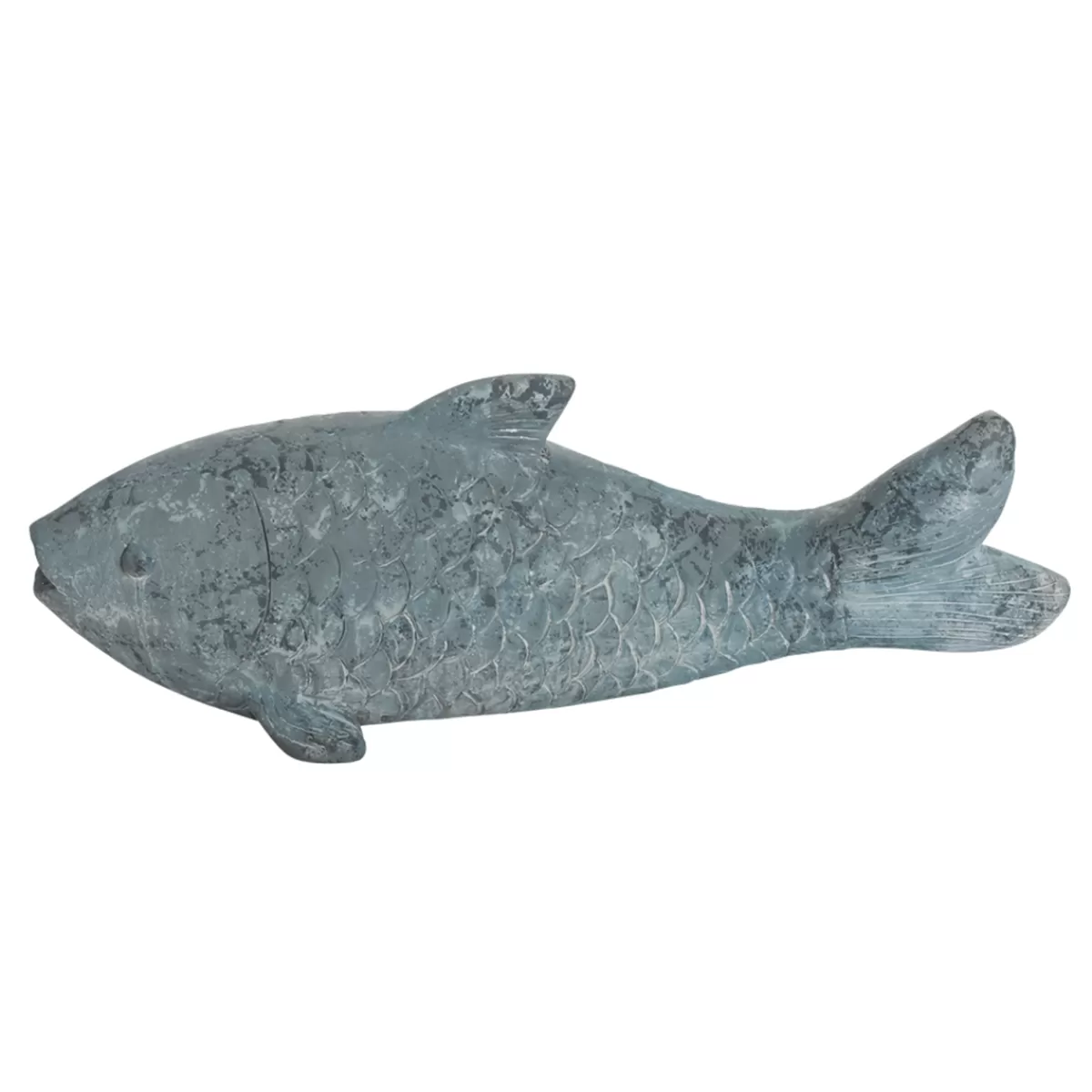 DecoWoerner Poisson Décoratif XXL Objet Décoratif 48 X 13 X 17 Cm