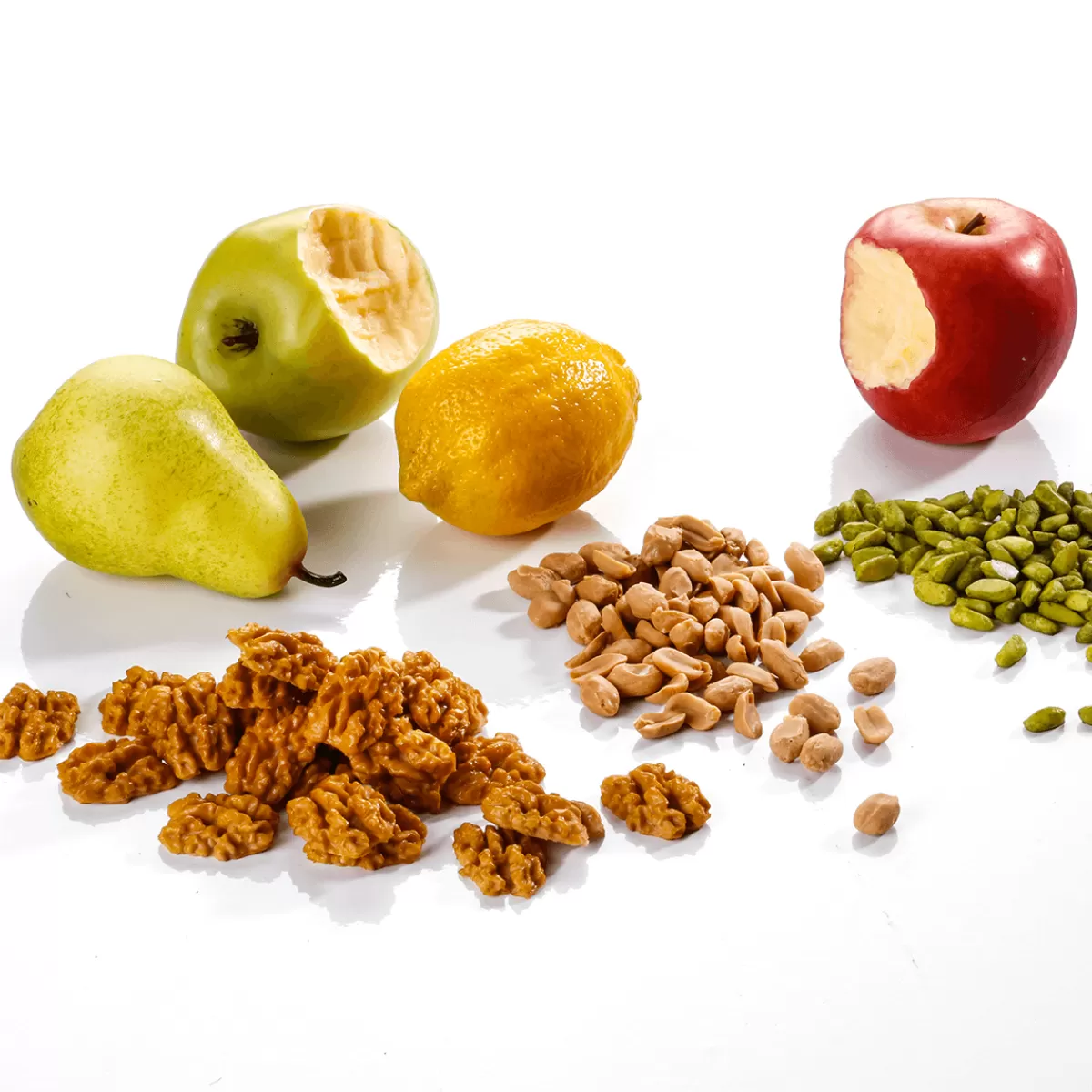 pomme_verte_croque__aliments_factices_75_cm__5.webp DecoWoerner Pomme e Croquée - Aliments Factices 7,5 Cm Ø