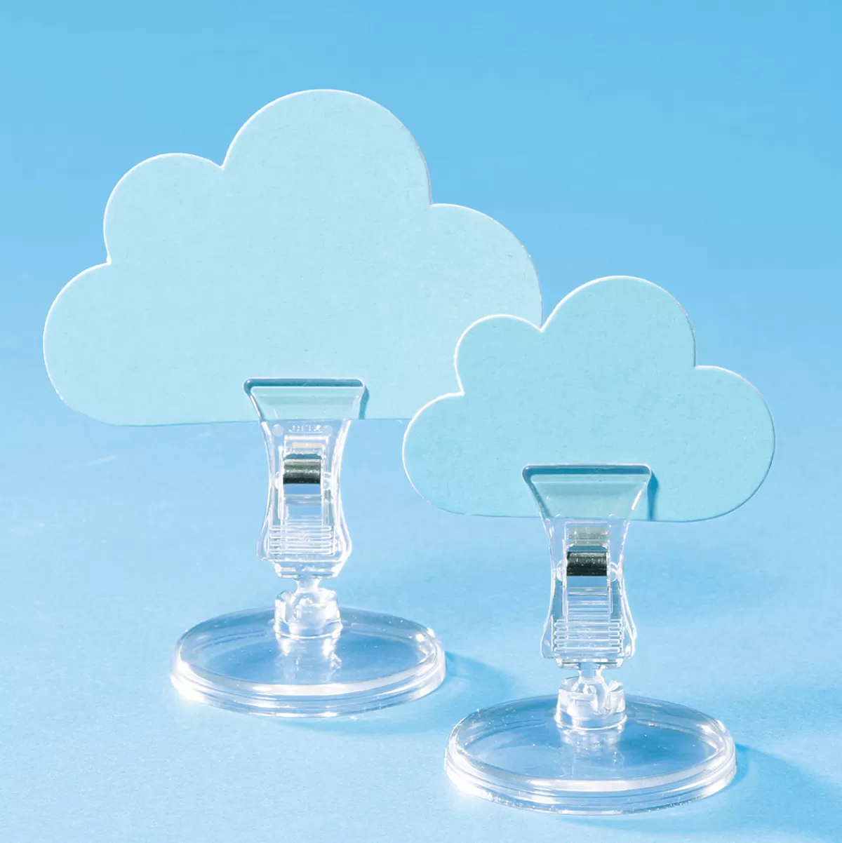 DecoWoerner Porte-étiquette De Prix Avec Clip, Haut. 5 Cm, 10 Pces