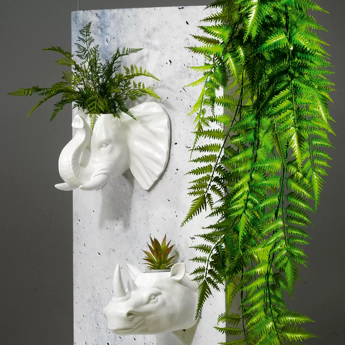 pot_de_fleurs_rhinocros_20_x_24_cm_blanc_5.webp DecoWoerner Pot De Fleurs Rhinocéros 20 X 24 Cm