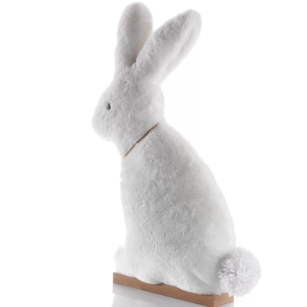 DecoWoerner Présentoir De Lapin En Peluche Décoratif, , 57 Cm De Haut