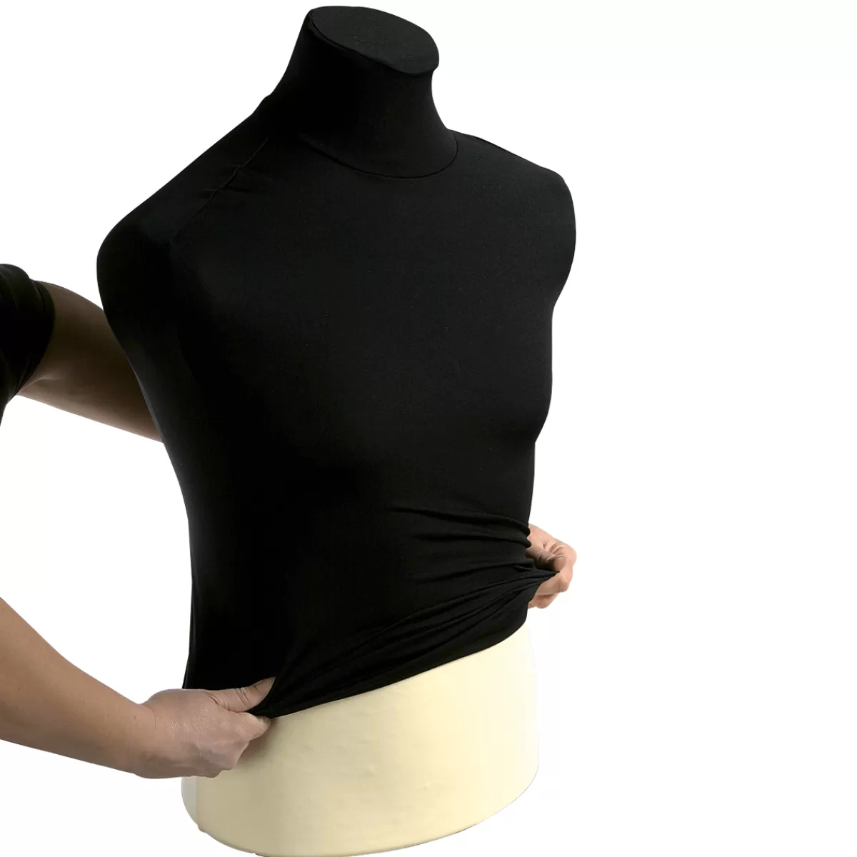 DecoWoerner Revêtement De Rechange Pour Buste De Tailleur Homme,
