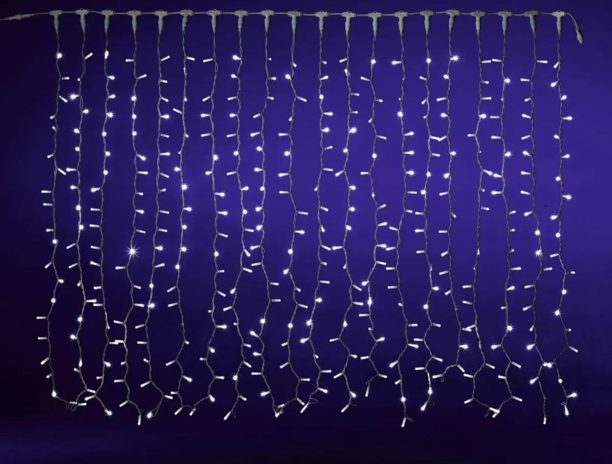 DecoWoerner Rideau Lumineux à LED Pour L'ext., 400 LED, 150 X 200 Cm