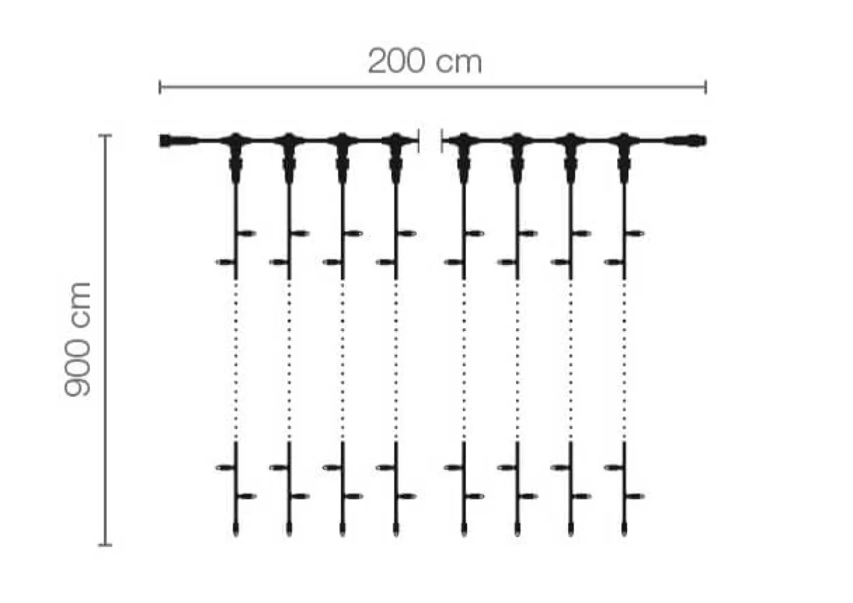 rideau_lumineux_led_professionnel_systme_ip67_900_cm_sans_cble_dalimentation_blanc_4-1.webp DecoWoerner Rideau Lumineux LED Professionnel Système IP67, 900 Cm Sans Câble D'alimentation, Blanc