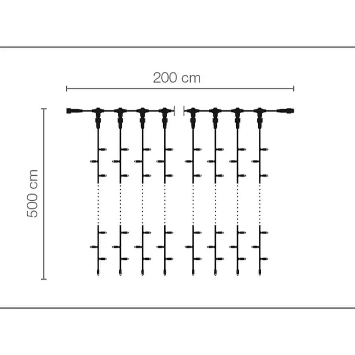rideau_lumineux_led_profi_systme_ip67_500_cm_sans_cble_dalimentation_noir_4-1.webp DecoWoerner Rideau Lumineux LED Profi Système IP67, 500 Cm Sans Câble D'alimentation, Noir