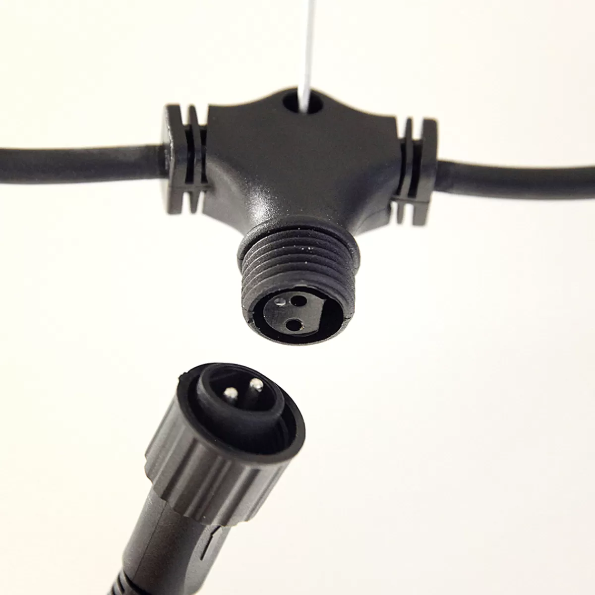 DecoWoerner Rideau Lumineux Professionnel à LED Clignotant Système IP67, 300 LED, 150 X 200 Cm