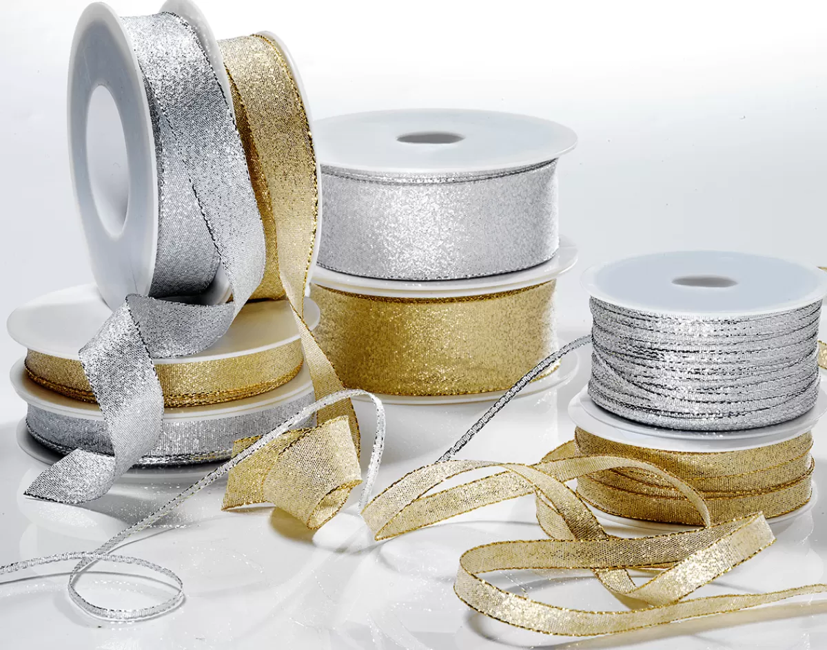 DecoWoerner Ruban Cadeau "Glamour" 40 Mm X 20 M