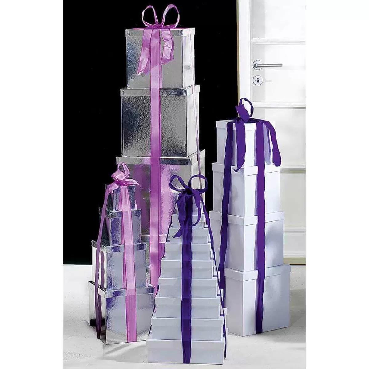 ruban_en_tissu_av_bord_en_fil_de_fer_pink_larg_40_mm_3.webp DecoWoerner Ruban En Tissu Av. Bord En Fil De Fer, Pink, Larg. 40 Mm