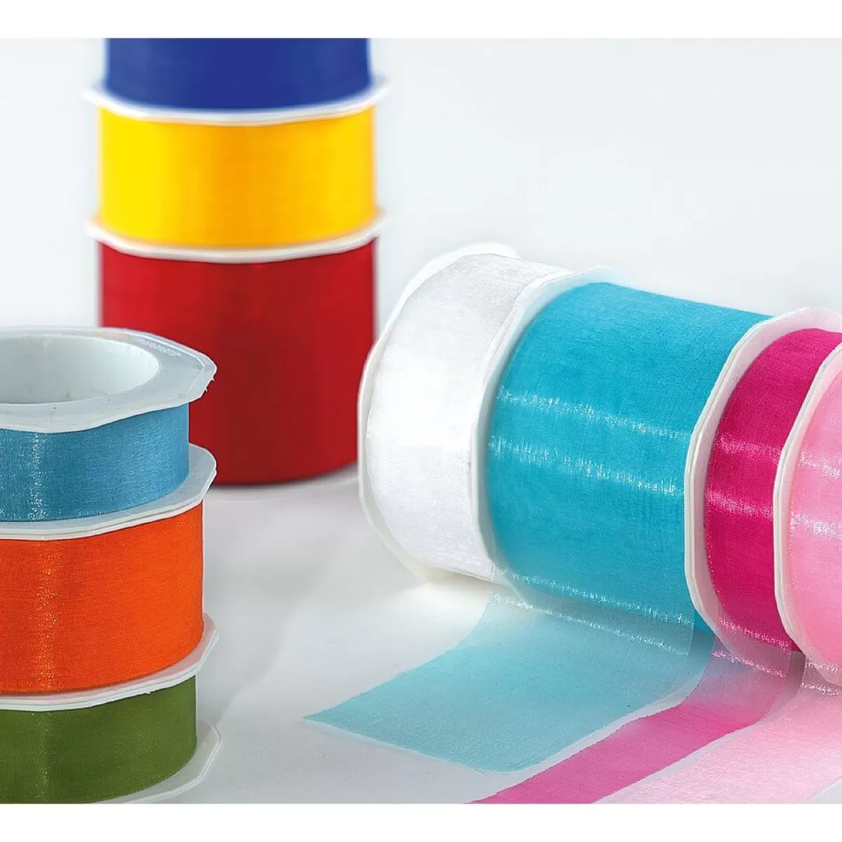 ruban_mousseline_70_mm_25_m_rouge_3.webp DecoWoerner Ruban Mousseline 70 Mm, 25 M,