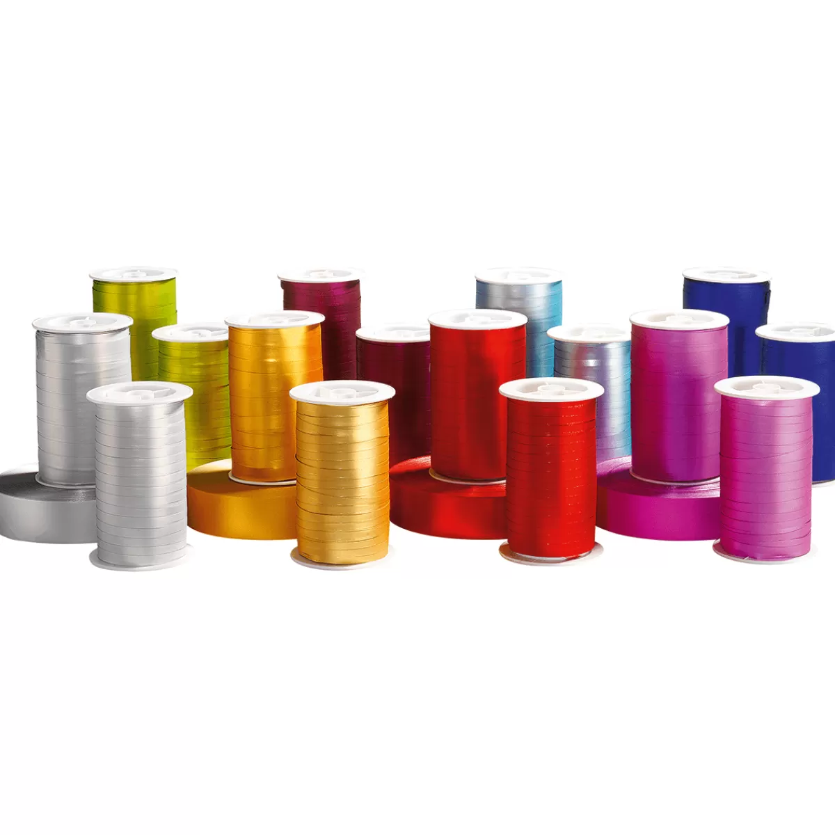 ruban_mtallis_mat_larg_10_mm_vert_clair_3.webp DecoWoerner Ruban Métallisé Mat, Larg. 10 Mm, Clair