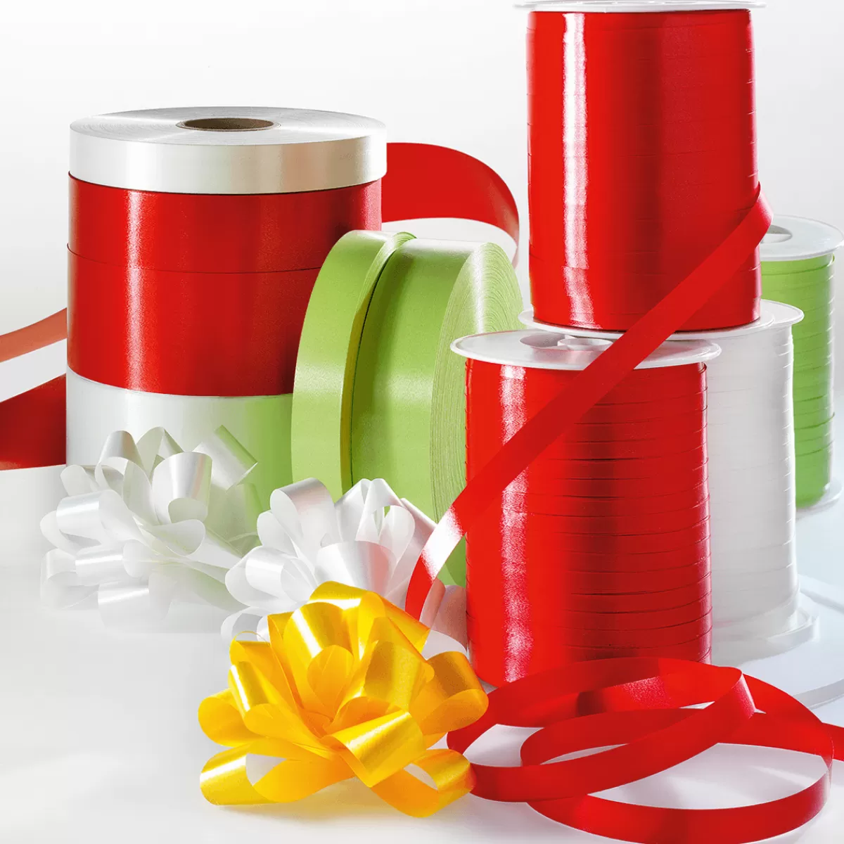 ruban_poly_larg_5_mm_vert_clair_4.webp DecoWoerner Ruban Poly, Larg. 5 Mm, Clair