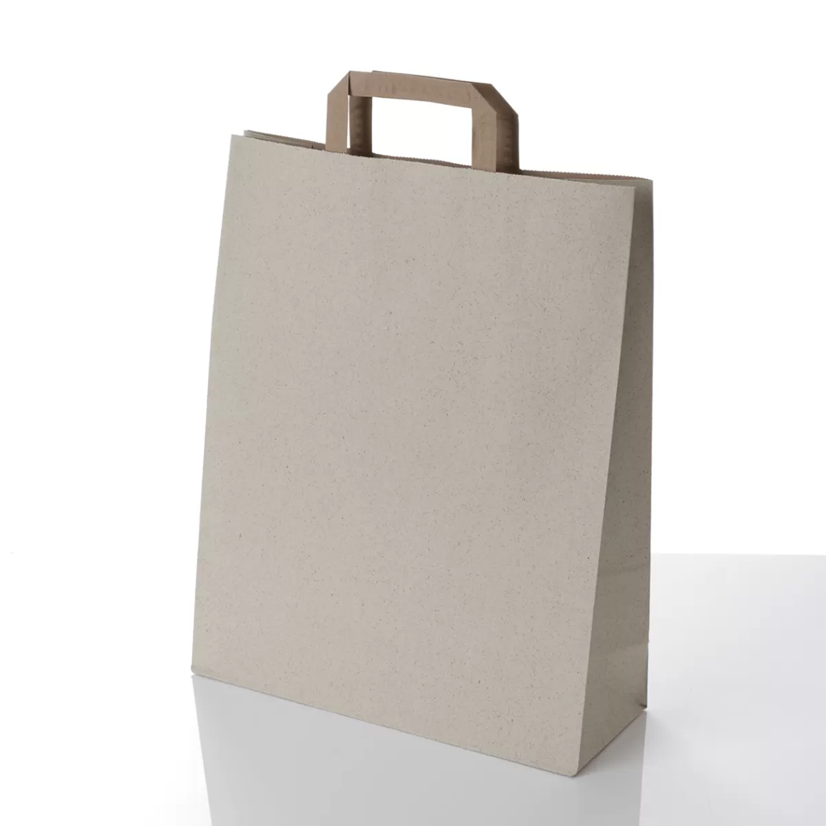 DecoWoerner Sac à Poignée En Papier à Base D’herbe 32 X 40 Cm