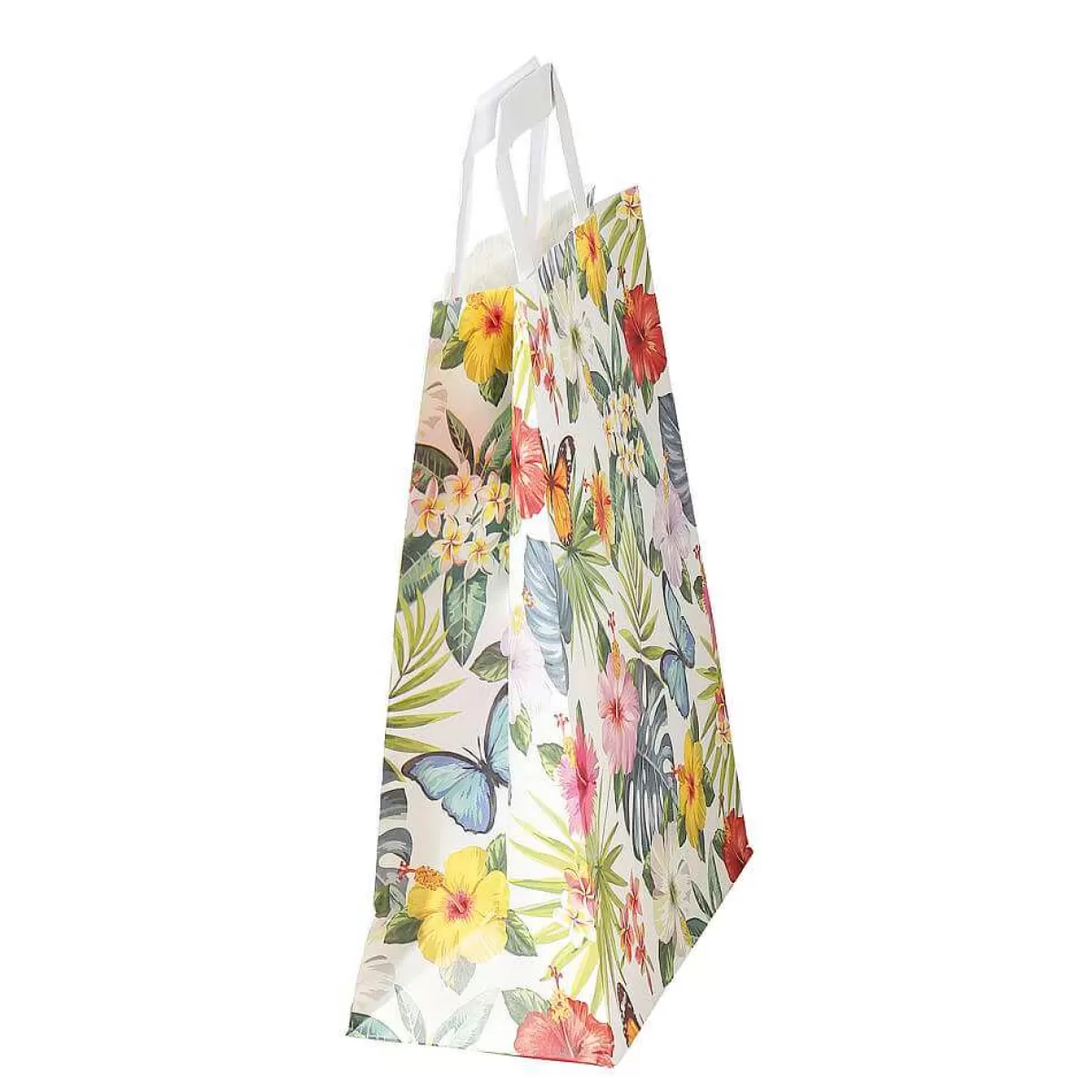 sac_en_papier_kraft_tropical_35_x_26_x_12_cm_3.webp DecoWoerner Sac En Papier Kraft "Tropical" 35 X 26 X 12 Cm